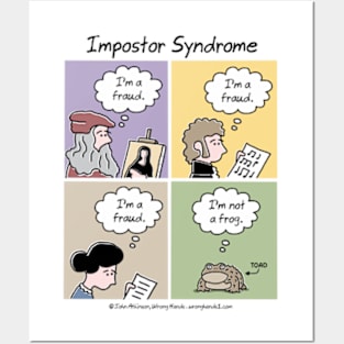 Impostor Syndrome Posters and Art